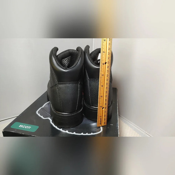 Brahma Men's Size 7.5W Escott Wide Width 6" Soft Toe Work Boots - Picture 4 of 6